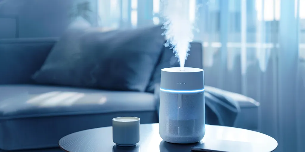 The small humidifier is white