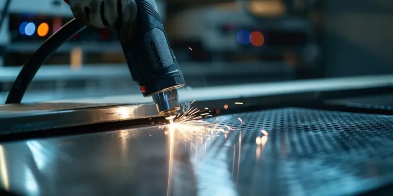 welding machine is used to union two pieces of metal together