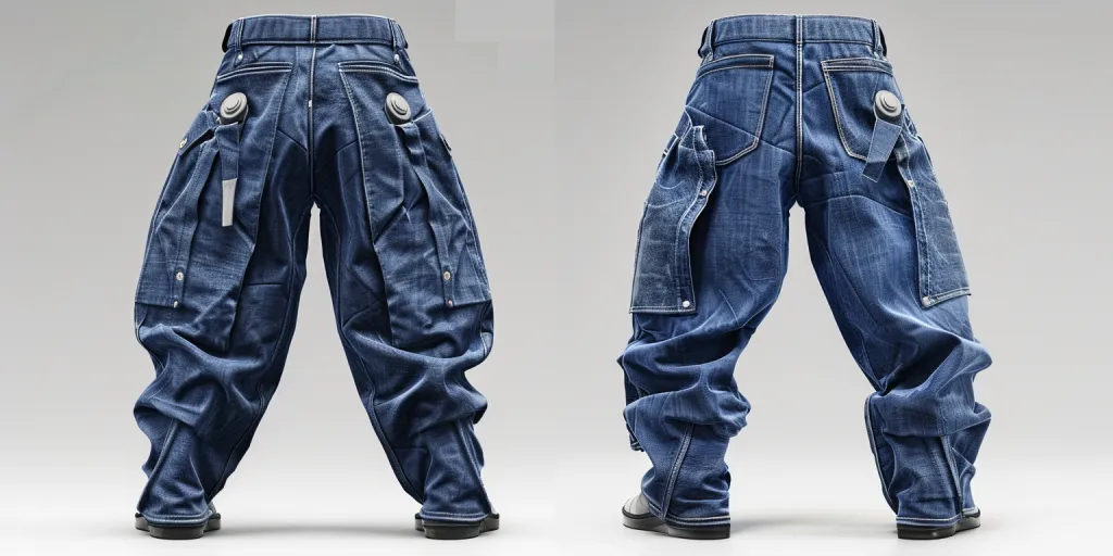 blue jeans for motorcycle racing men's pants