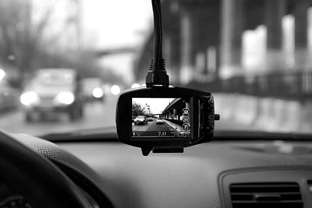 car black box camera with wide screen
