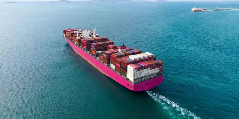 cargo container ship