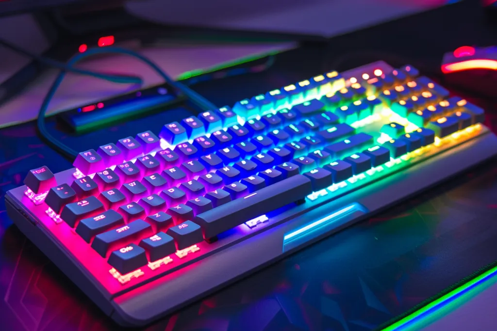 gaming keyboard and mouse set