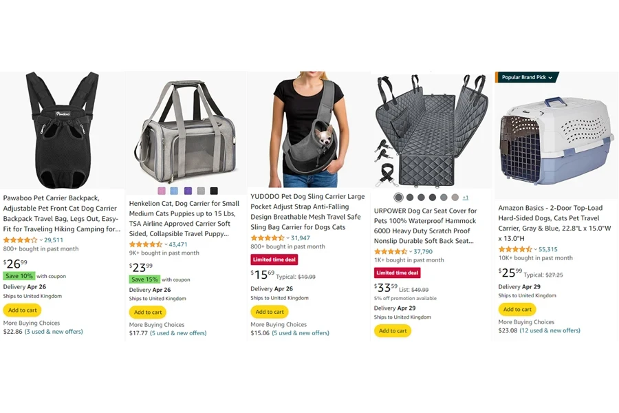 hottest selling Pet Carriers