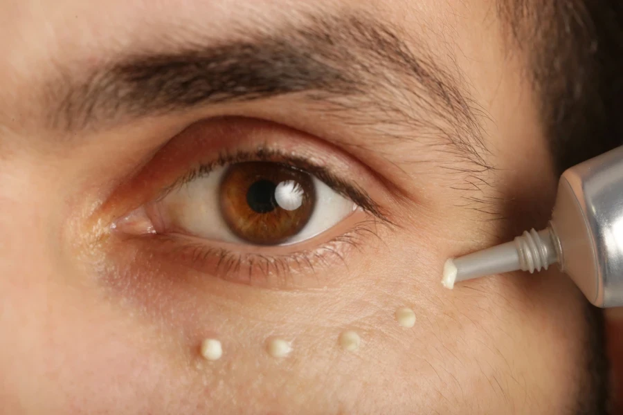 Eye cream treatment
