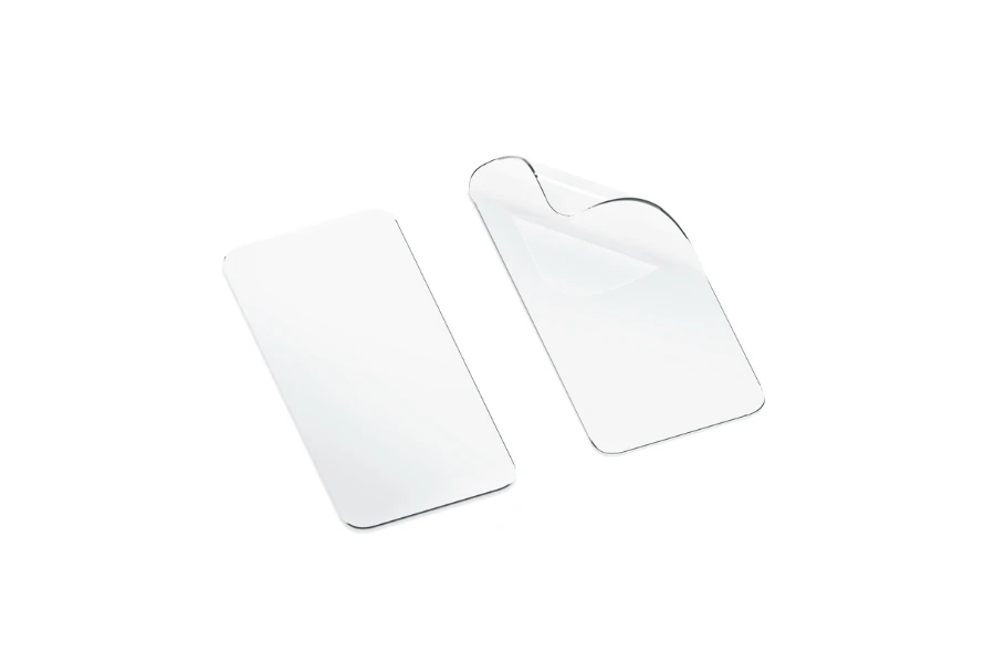 Blank curved transparent protection film