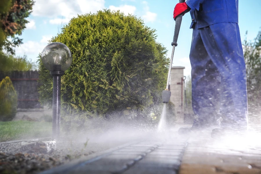 Driveway Pressure Wash
