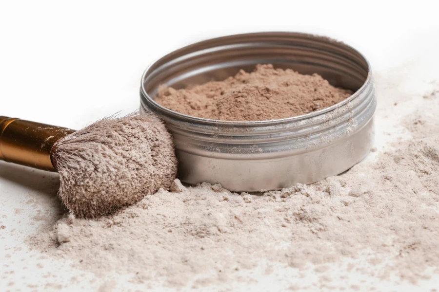 Qasil Powder and a brush
