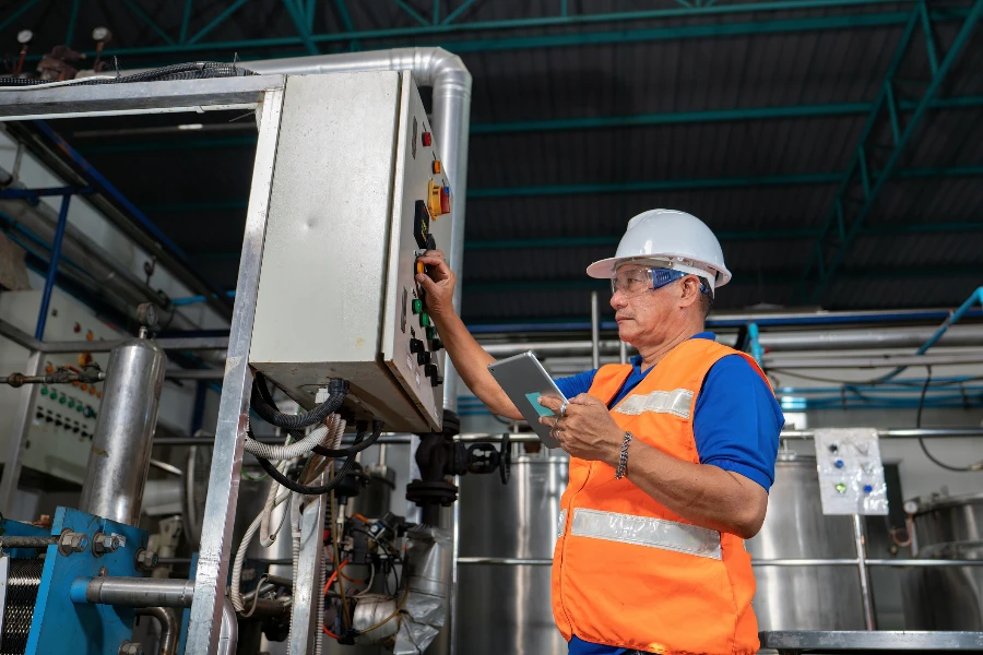 Maintenance electrical engineer perform equipment 
