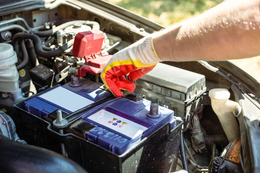 Car battery replacement