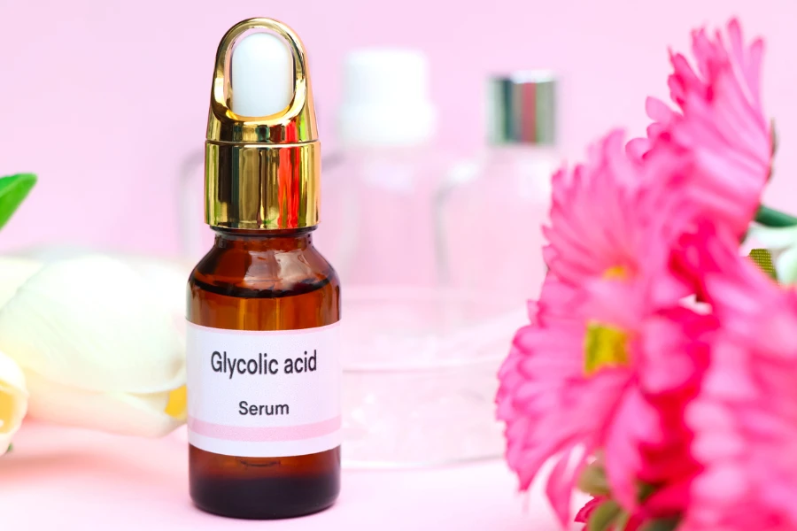 Glycolic Acid is a chemical ingredient in beauty product
