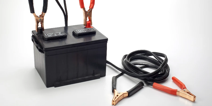 car battery for charging a low or dead battery