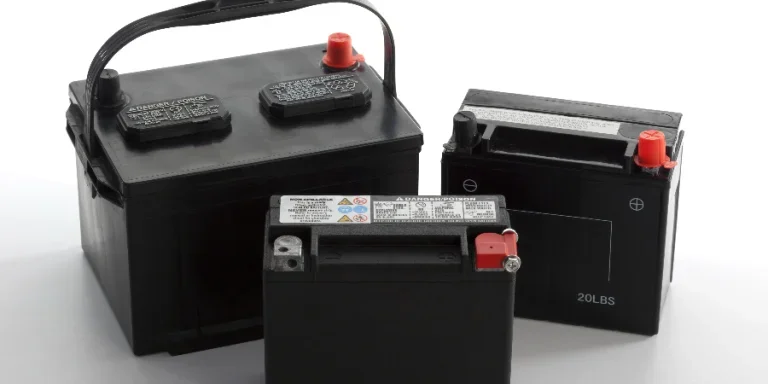 Black car battery