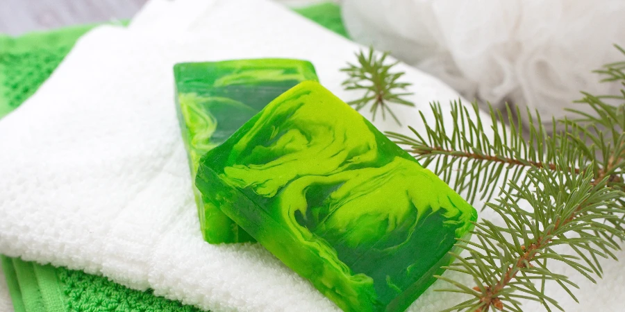 Soap with coniferous aroma