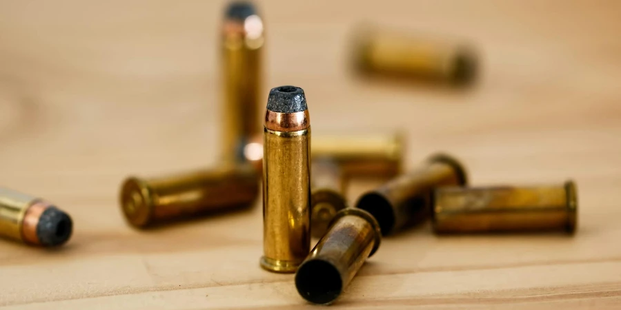 Close Up Photography of Brass Bullets