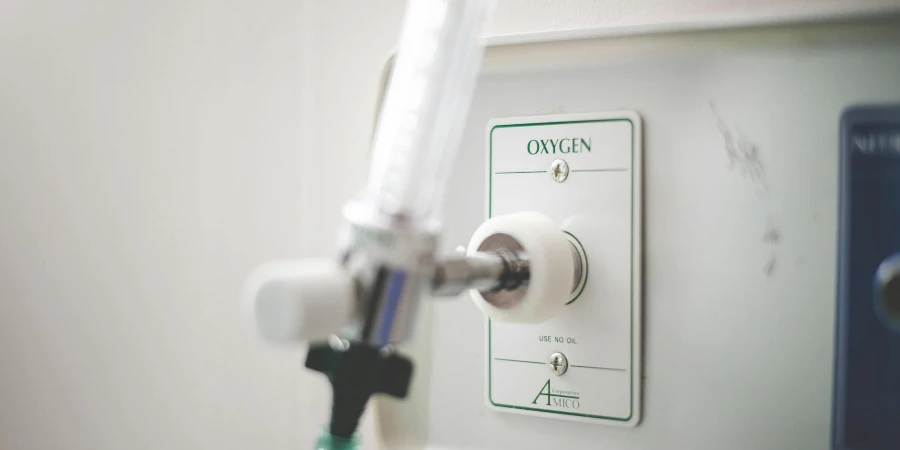 Medical Oxygen Outlet on Wall