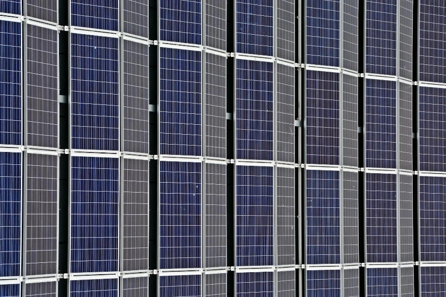 Closeup Shot of Solar Panel