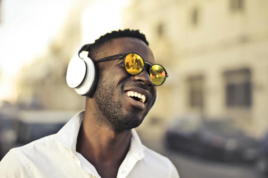 Photo Of Man Using Headphones