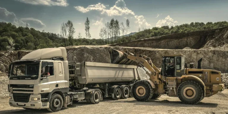 Yellow Excavator