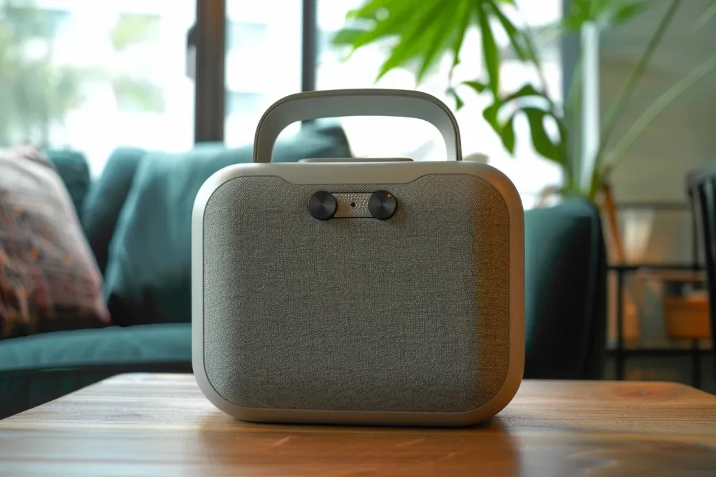 portable speaker with handle