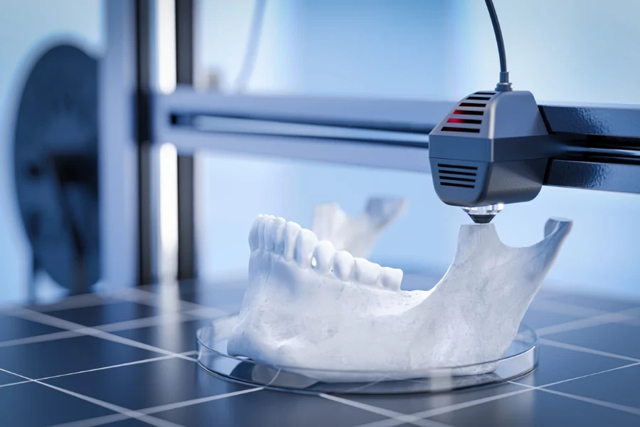 Printing a human jaw with 3D bioprinting