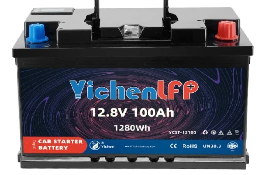 Schematic diagram of lithium-ion battery