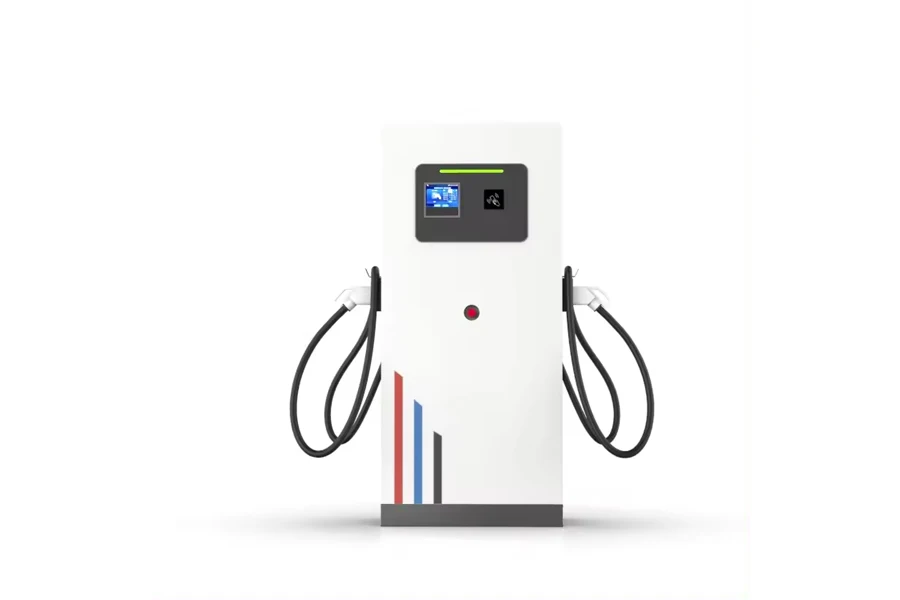 the high power rapid commercial charge station for electric cars