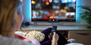 the television