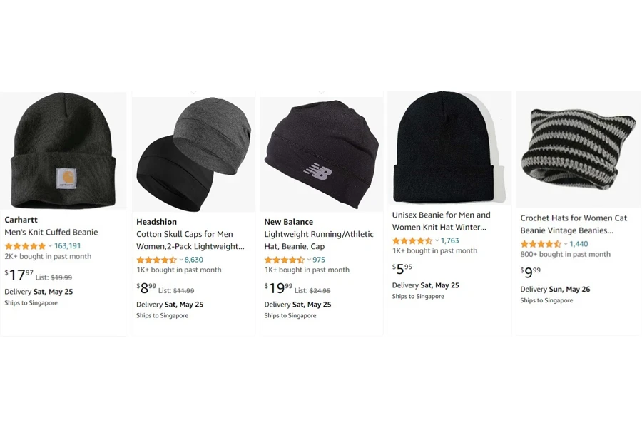 top-selling beanies