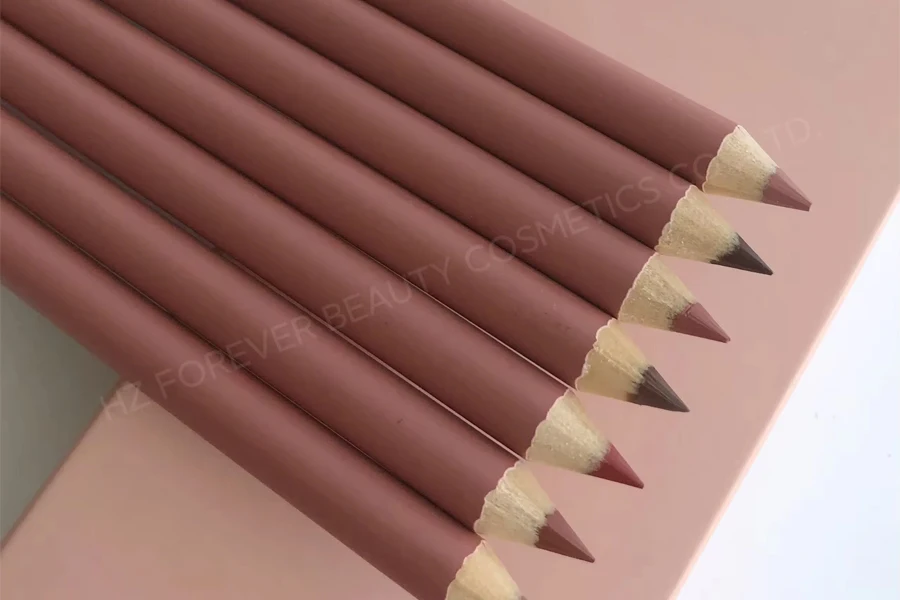 2023 New Coming Lip Pencil Creamy Long-lasting Pigmented Lip Liner with Private Label
