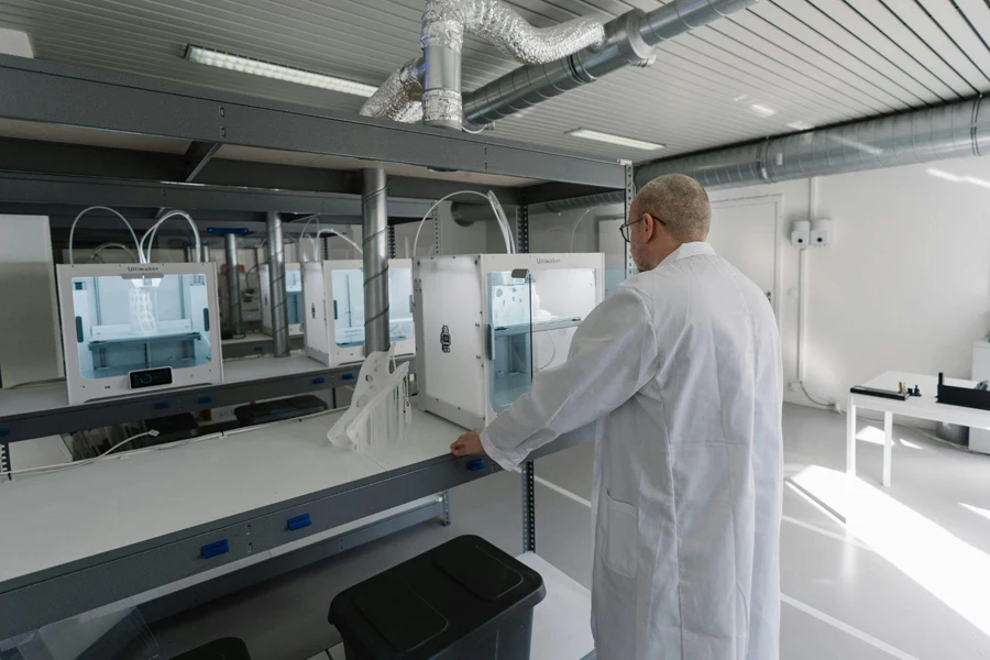 Impression 3D dans un environnement de laboratoire