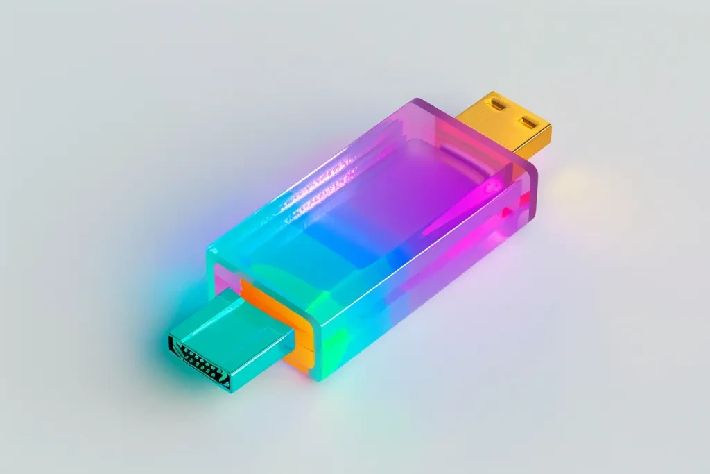 3d render of colorful