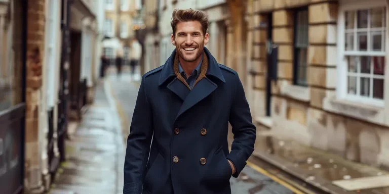 A handsome man in his thirties