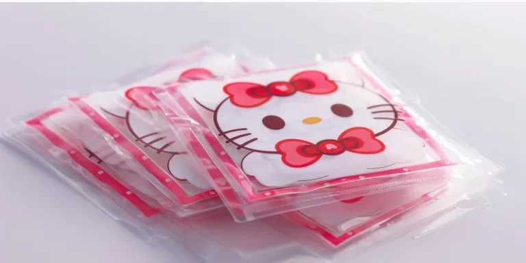 A set of Hello Kitty sticker sheets