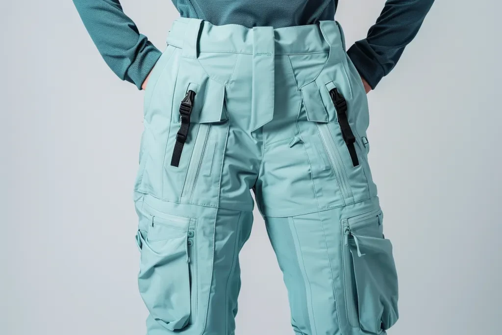 A woman in skid pants