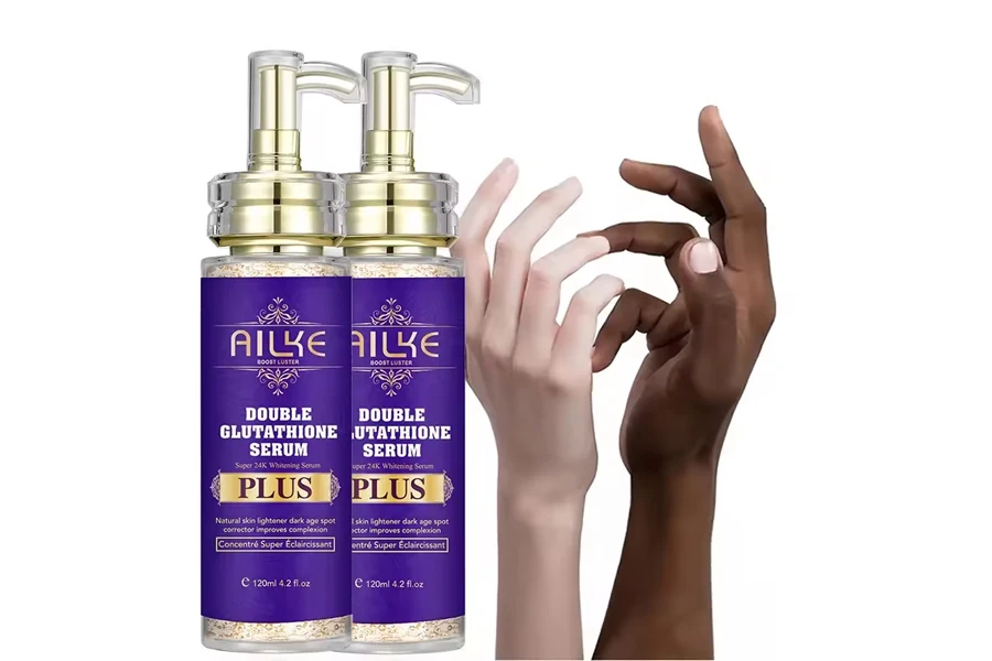Ailke Dark Knuckle Remover Gel Private Label Skin Care Anti Aging 7 Days Knuckle Whitening Serum