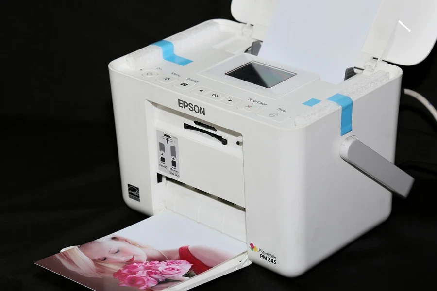 Sebuah printer inkjet