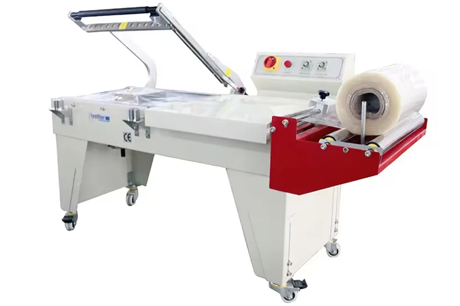 Cheap Promotional Semi Automatic Manual Thermal Cutting L Bar Heat Sealer Shrink Wrapping Machine