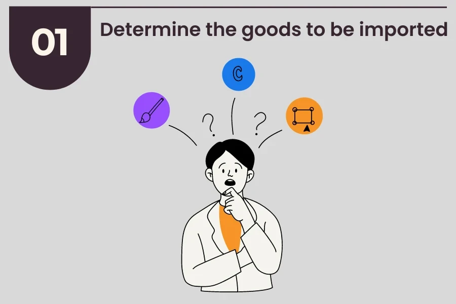 Choosing the goods to be imported to South Africa