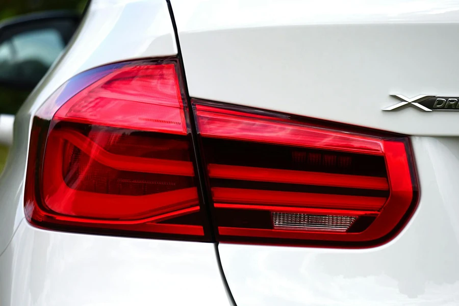 Close-up Photography of Vehilce Taillight