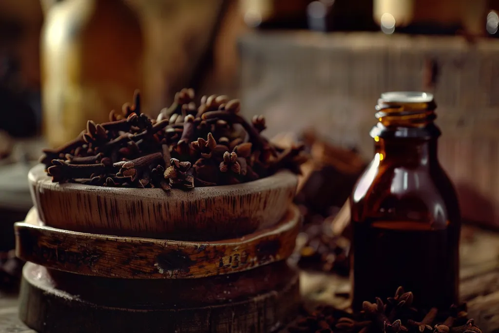 Clove oil is used in traditional medicine for treatment