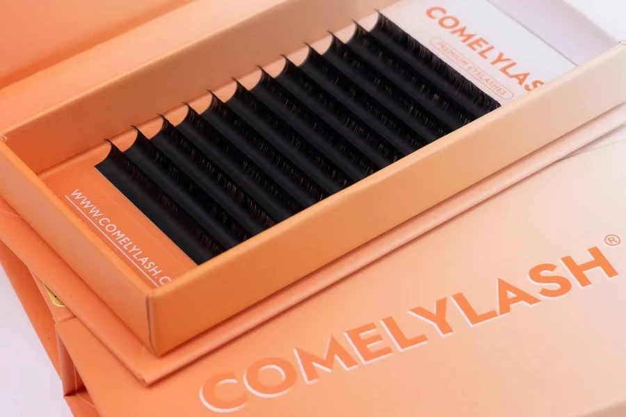 Comelylash Trays Wholesale C D CC DD Cashmere Lash Extensions Lash Trays C D Fluffy Cashmere Eyelash Extensions