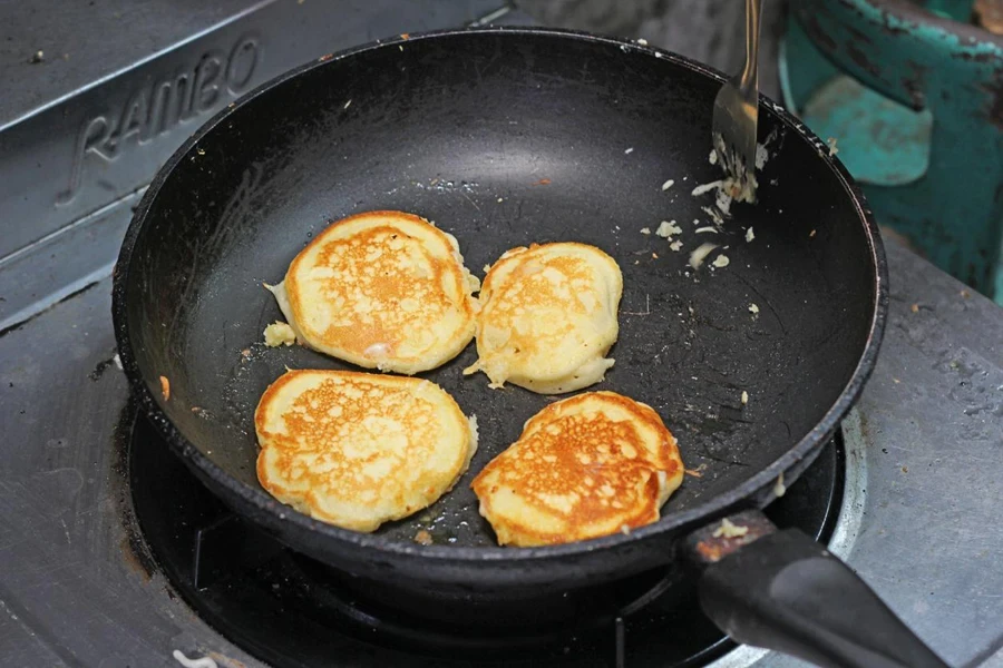 Experimental fried pancake