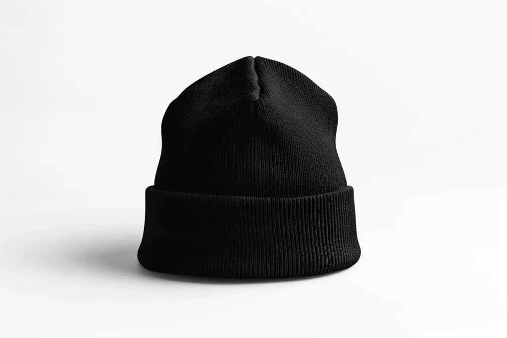 Gildan black beanie