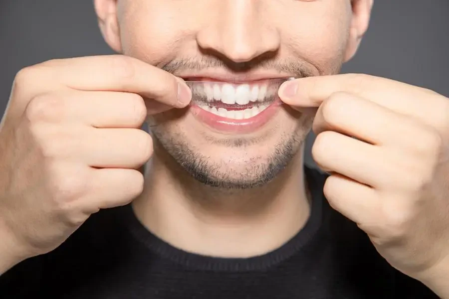 It's important to have realistic expectations when using teeth whitening strips