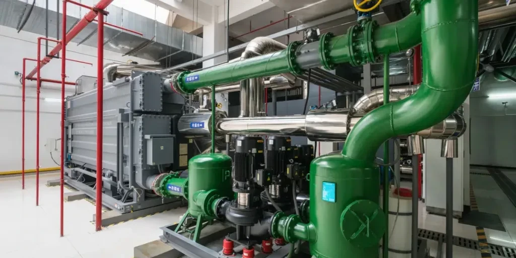 Lithium Bromide Absorption Heat Pump recovers