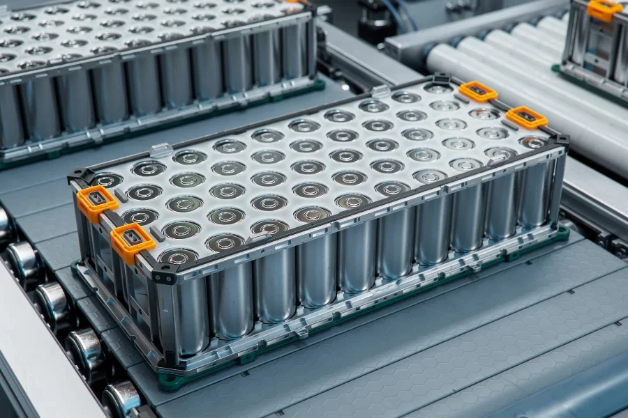 Lithium-ion High-voltage Battery Component for Electric Vehicle or Hybrid Car