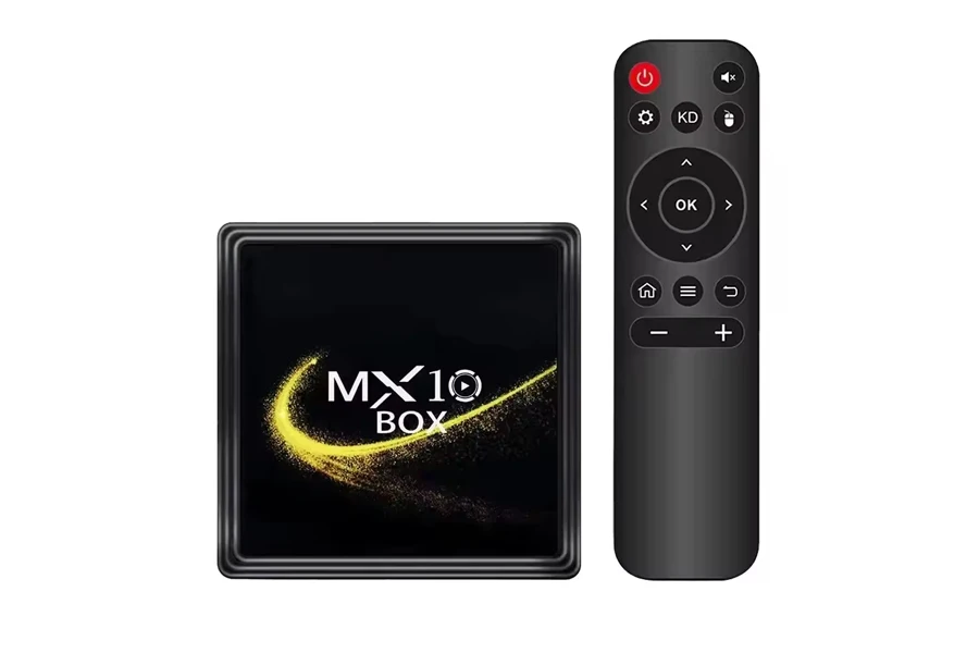 MX10 BOX 4K HD Android 13 Smart TV Box 1GB 8GB H265 HDR Media Player 2.45G Dual WiFi BT4 Set Top Box with USB 2 Android System
