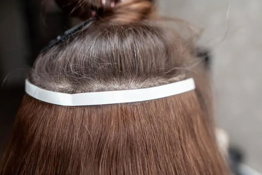 Maintaining tape in extensions requires a gentle but diligent care