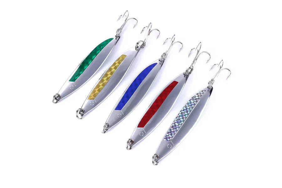 Metal Sequin Fishing Bait 8 8cm 21g Spoon Spinners Fishing Lure