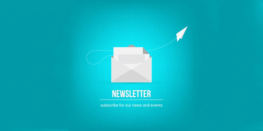 Newsletter subscription banner